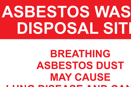 En asbestsanering kan behövas av många olika typer av material